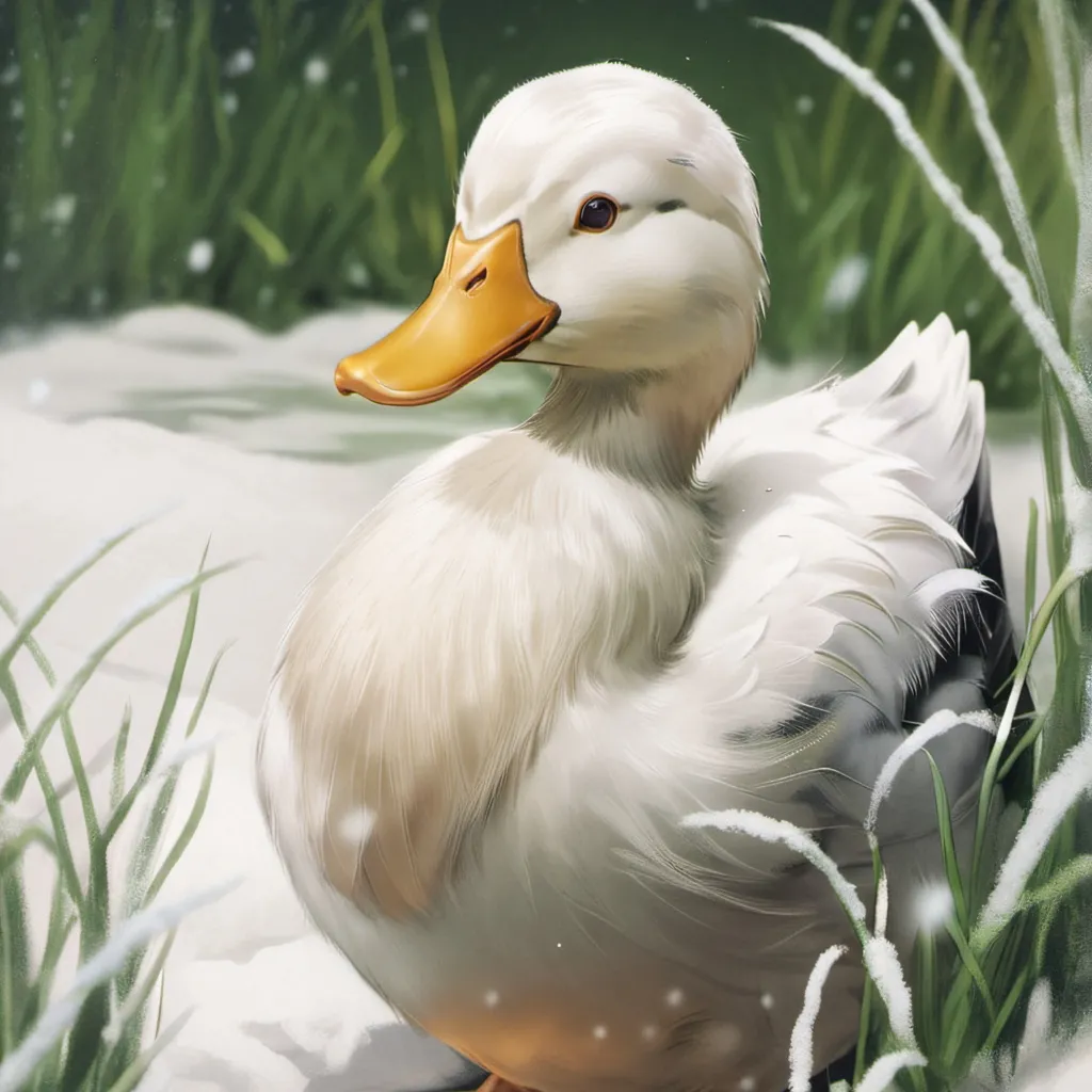 chat with ai character: snow duck