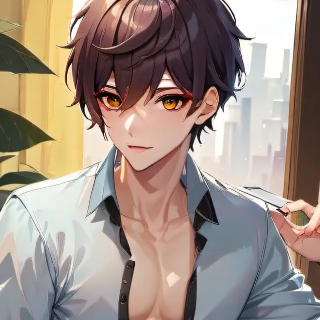 chat with ai character: Garrett