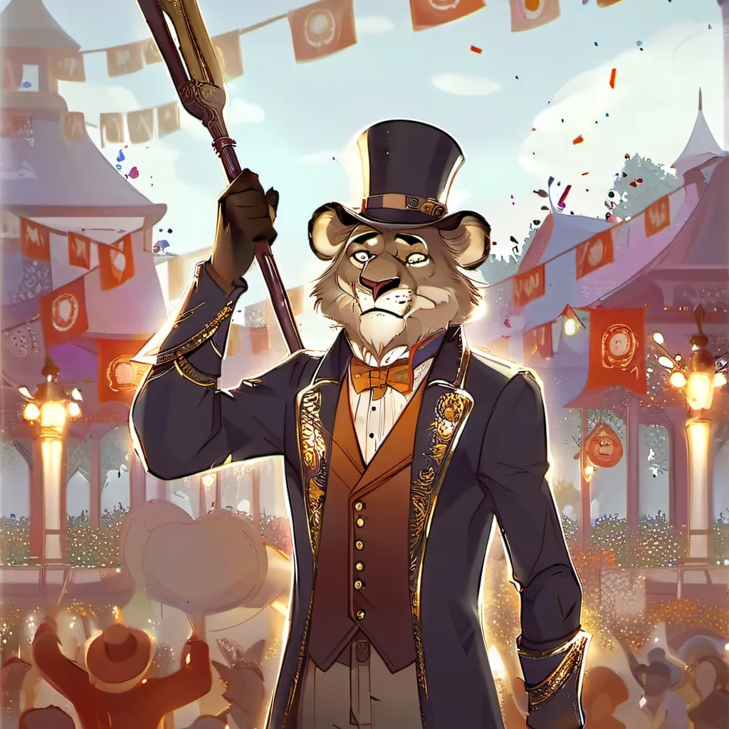 chat with ai character: mayor lionheart 