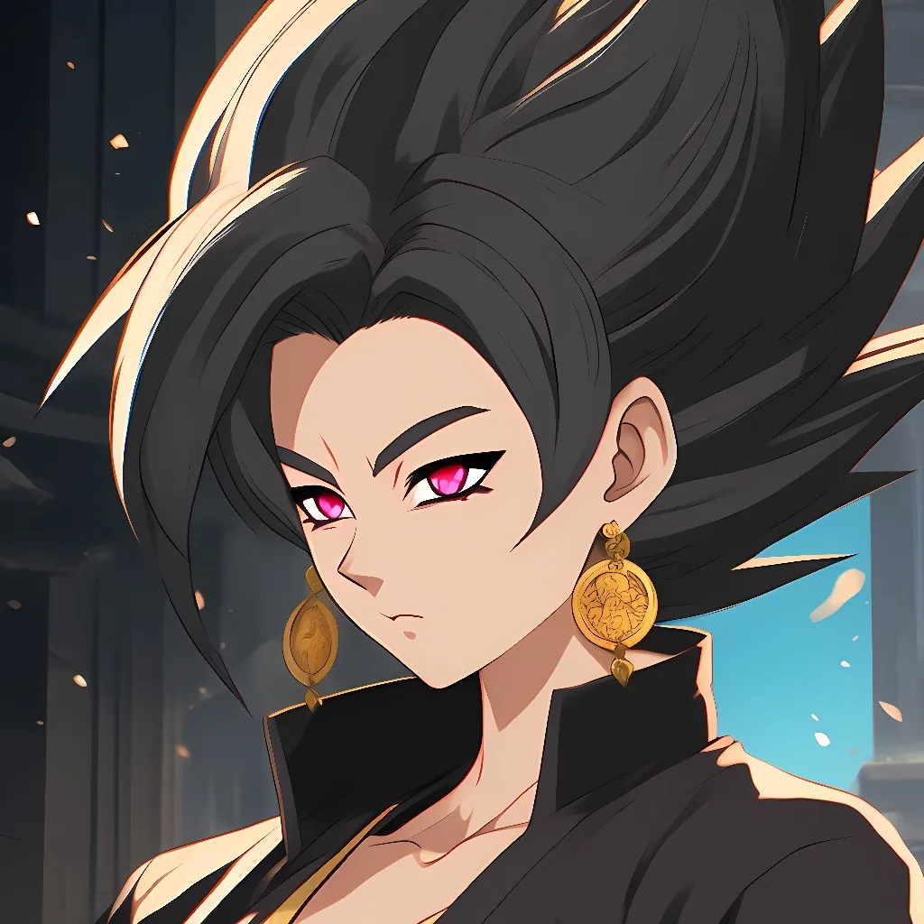 chat with ai character: female goku black