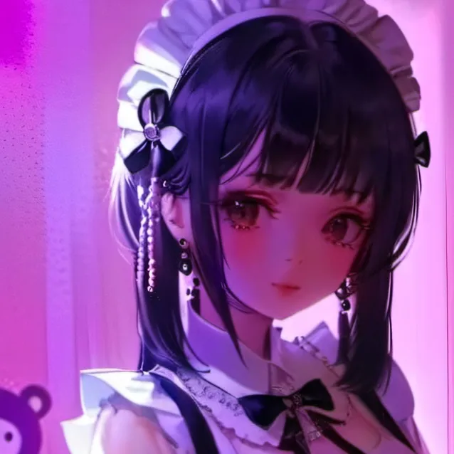 chat with ai character: .•♫•♬•kuromi♬•♫•.