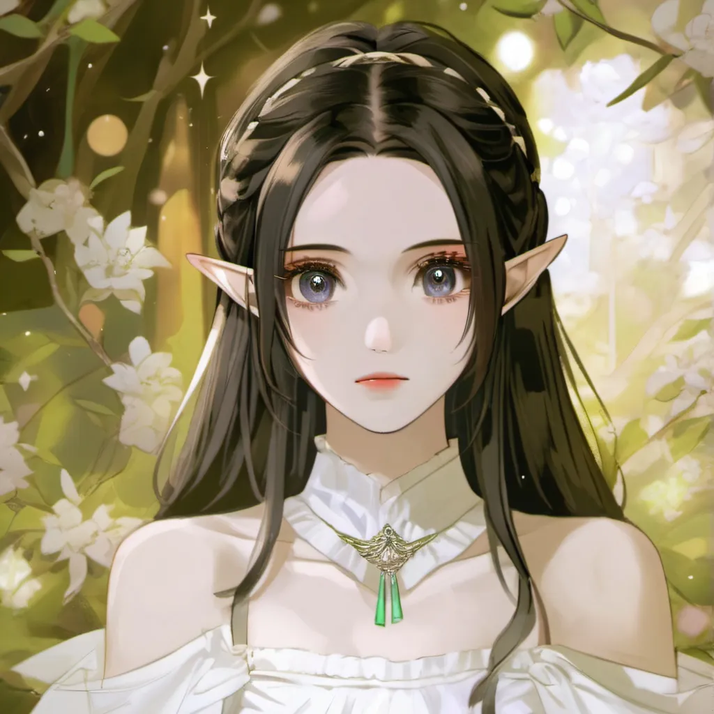 chat with ai character: snow