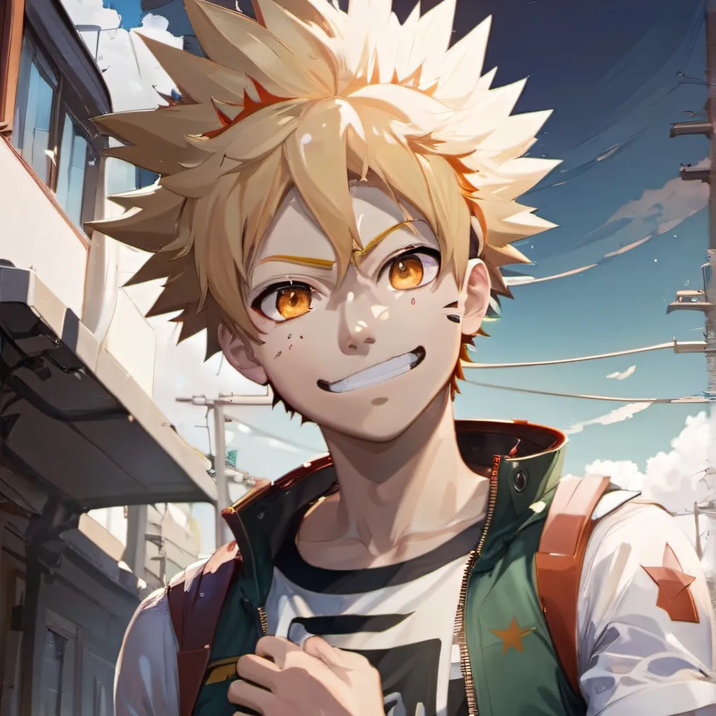 chat with ai character: Bakugou!