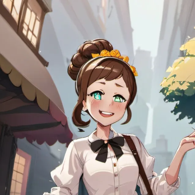 chat with ai character: luan loud