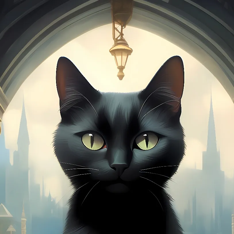 chat with ai character: cartoon cat