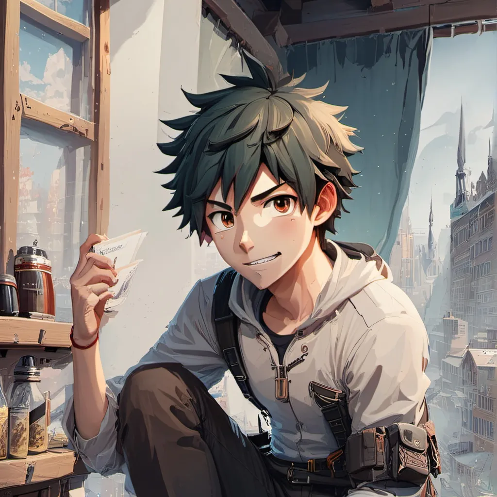chat with ai character: deku