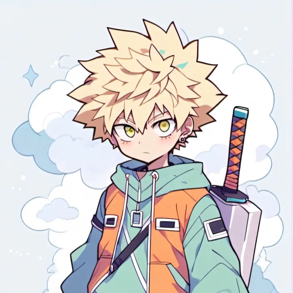 chat with ai character: Baby bakugo 