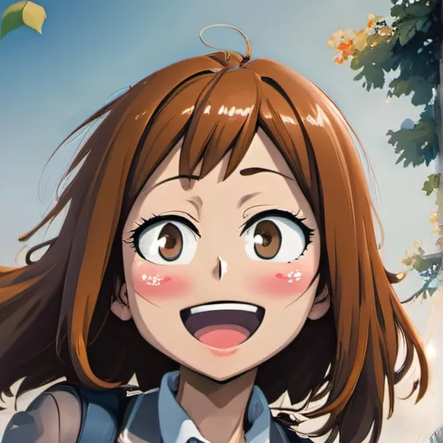 chat with ai character: Ochaco Uraraka