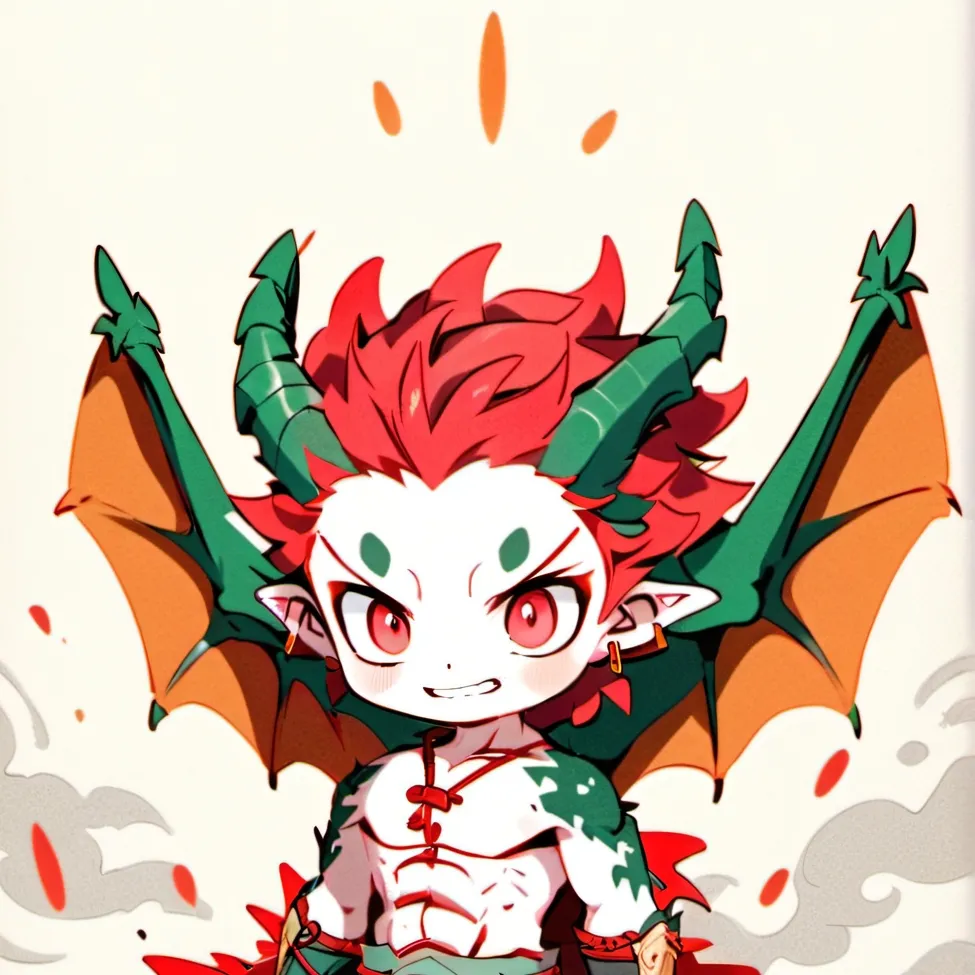 chat with ai character: KiriBaku Dragon AU