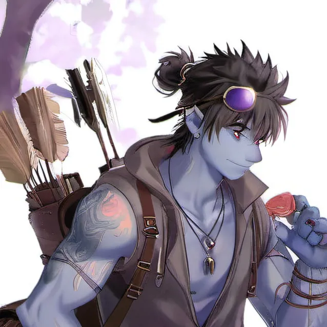 chat with ai character: blinky galadrigal