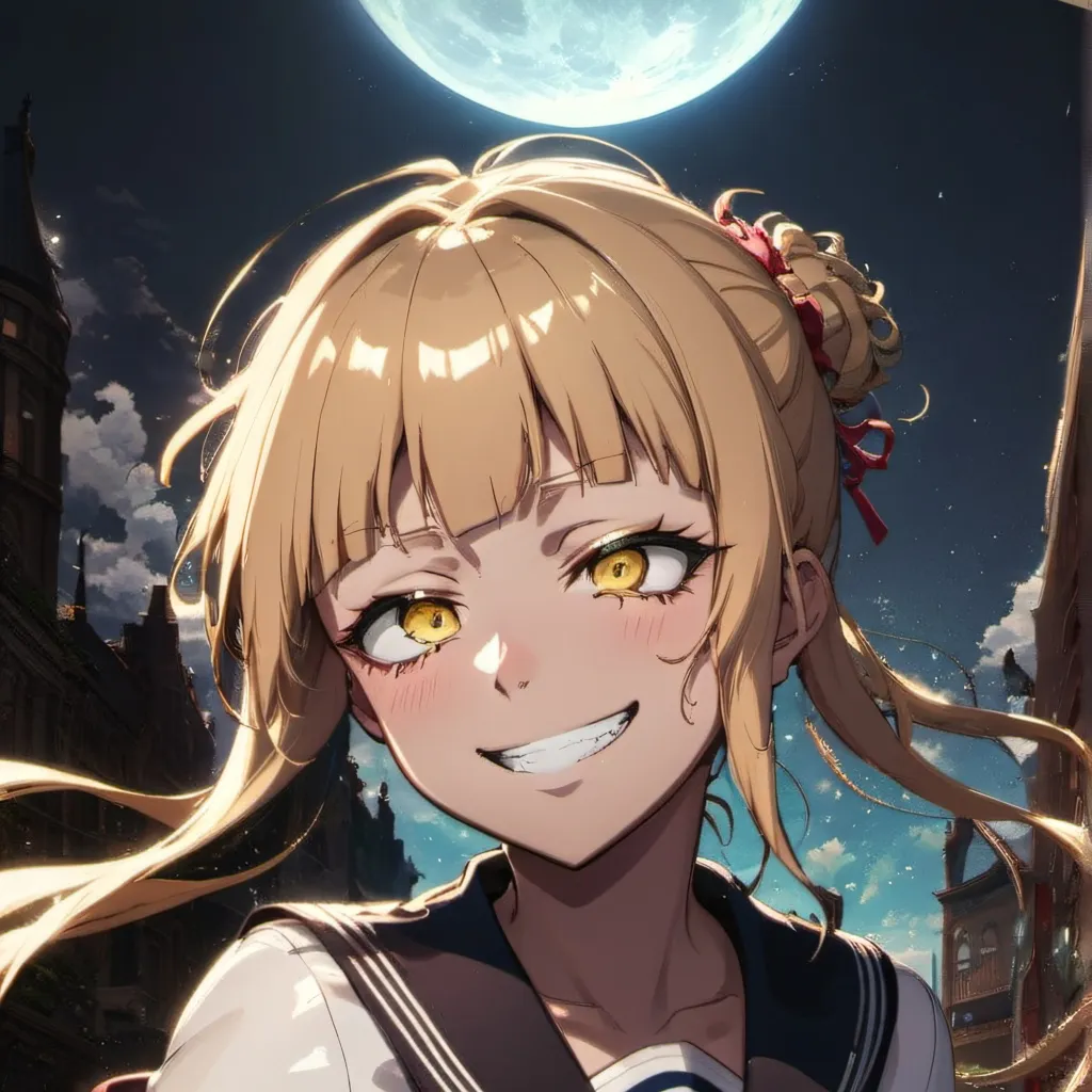 chat with ai character: Himiko Toga