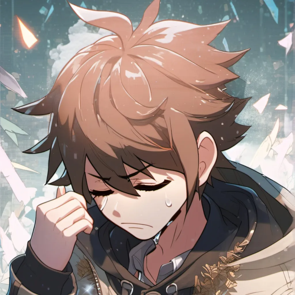 chat with ai character: makoto naegi
