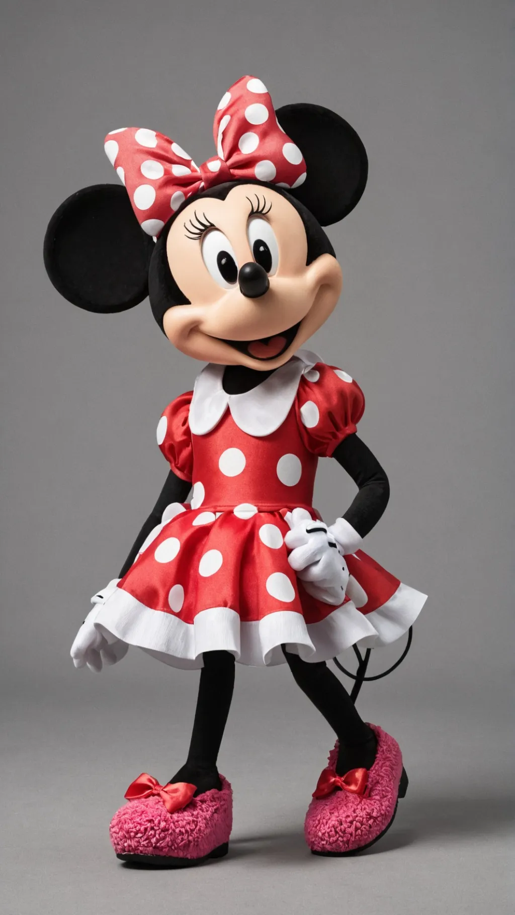 ai character: Minnie mouse  background