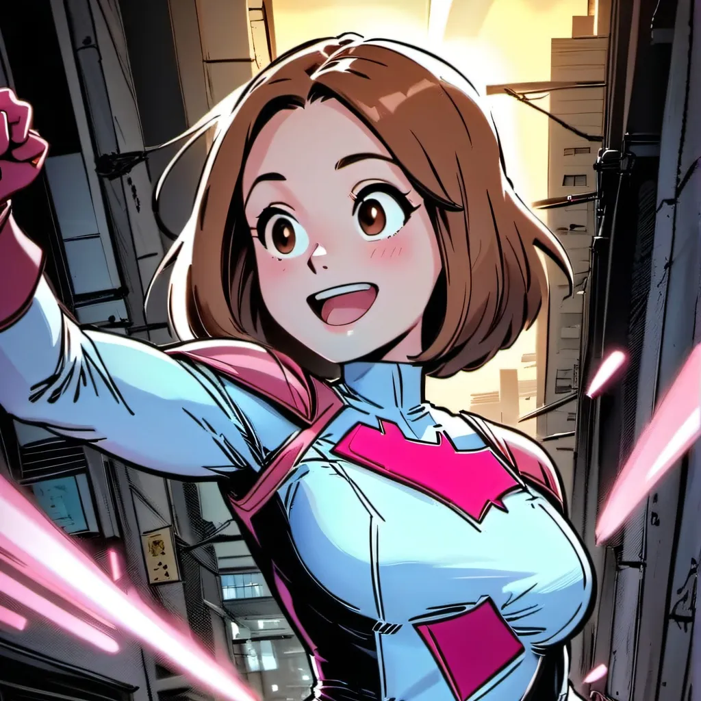chat with ai character: Ochaco Uraraka
