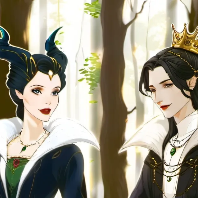 chat with ai character: Malefi Evil Queen