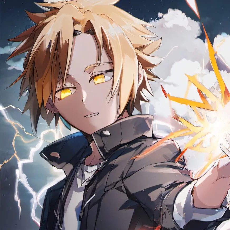 chat with ai character: Denki Kaminari