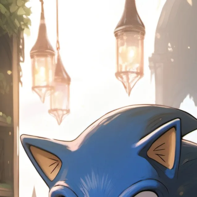chat with ai character: gay sonic