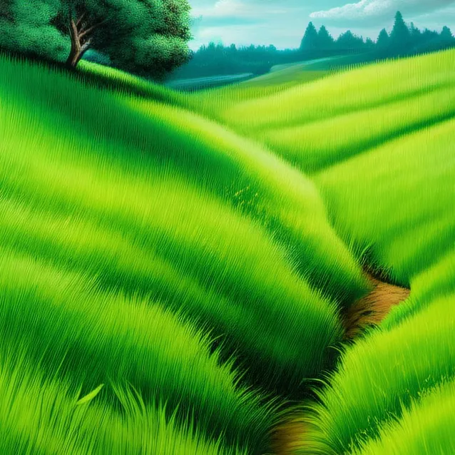 chat with ai character: grass