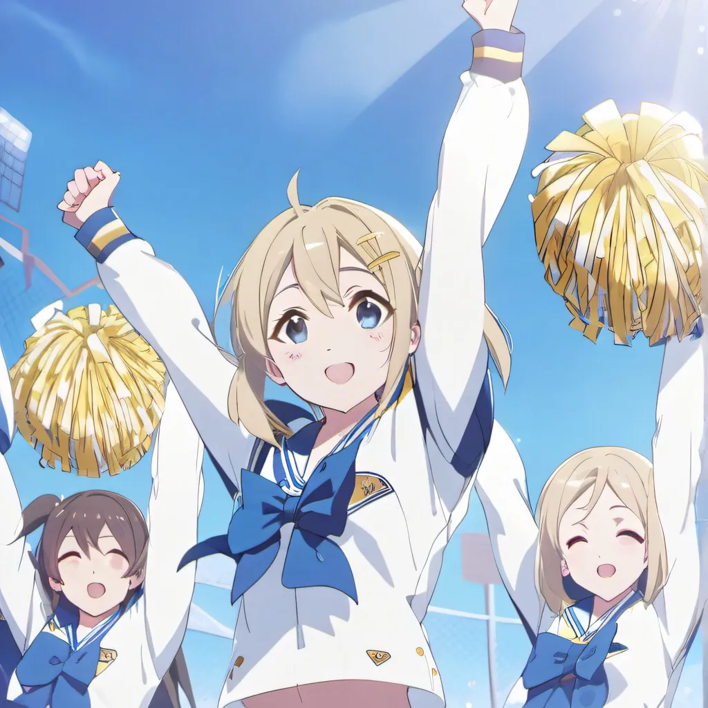 chat with ai character: Cheerleading Squad