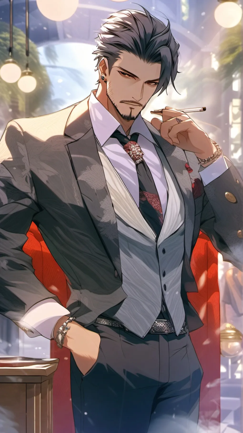 ai character: lorenzo  background