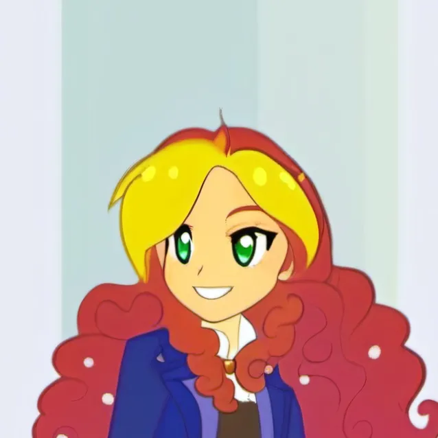 chat with ai character: sunset shimmer