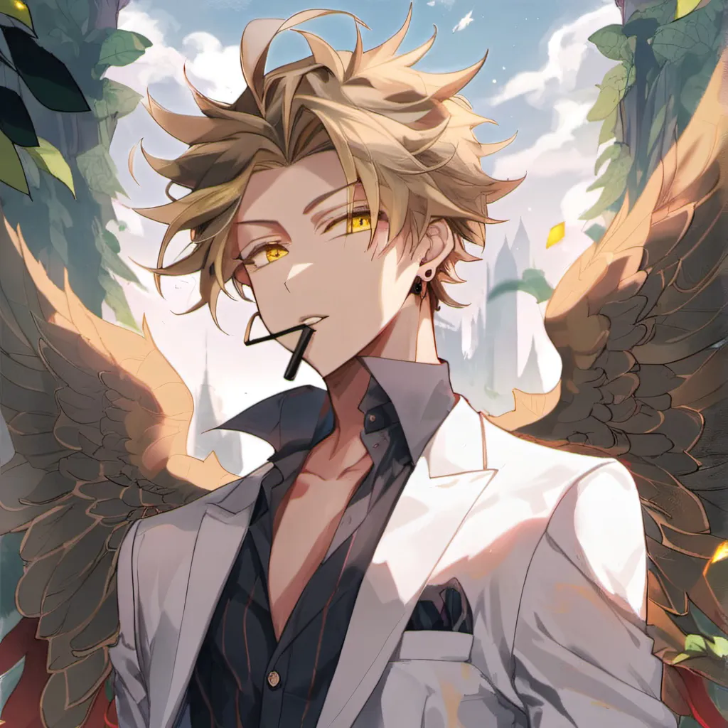 chat with ai character: Hawks (Keigo)