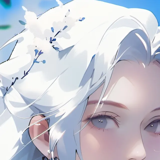 chat with ai character: snow