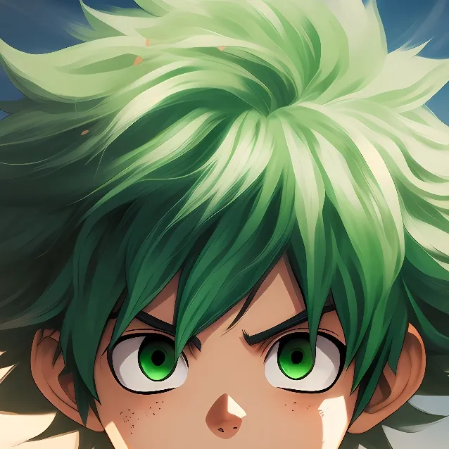 chat with ai character: deku