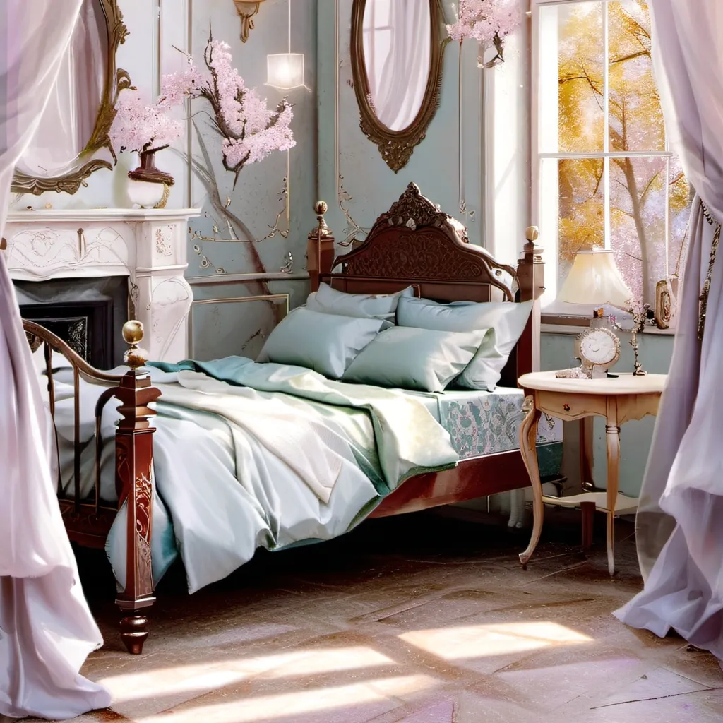 chat with ai character: Bedroom