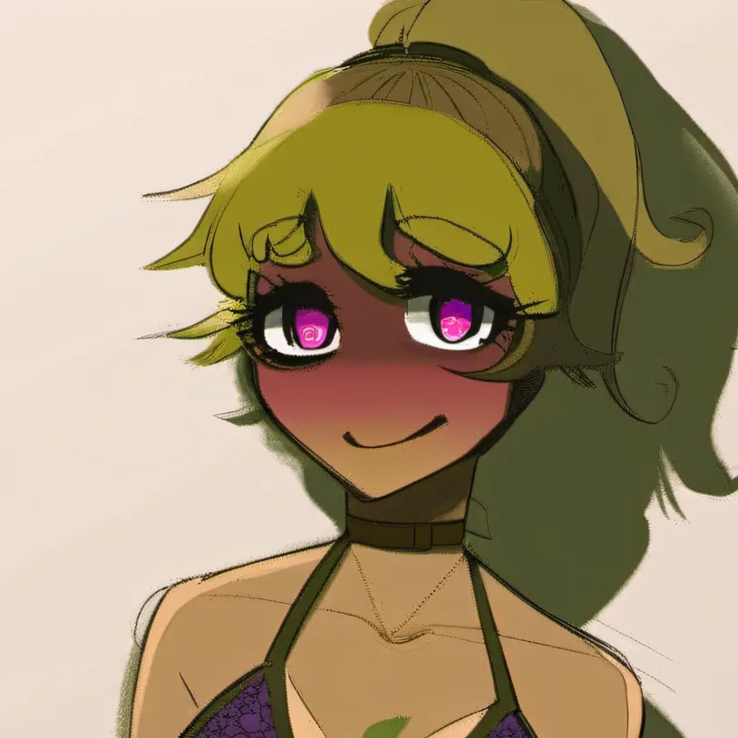 chat with ai character: Female Springtrap 