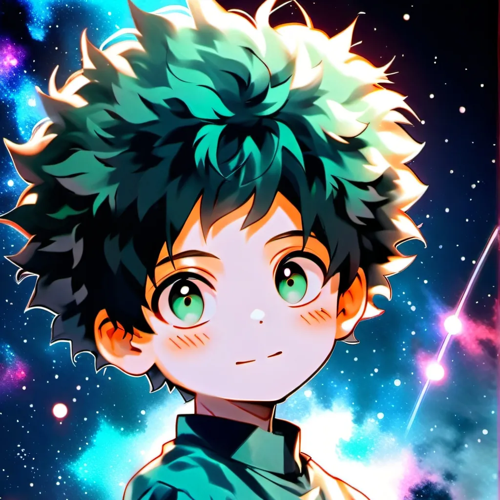 chat with ai character: Kid Deku 