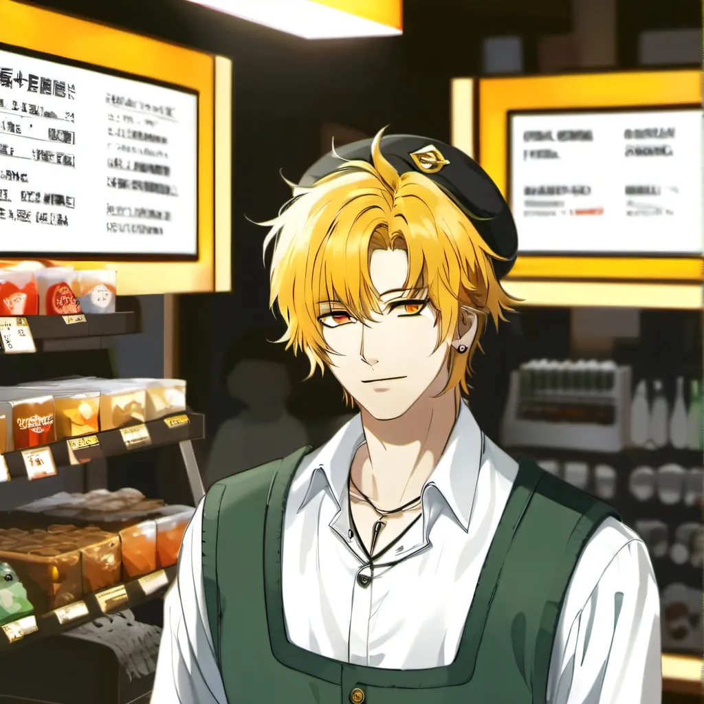 chat with ai character: Cashier 