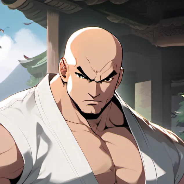 chat with ai character: Sagat