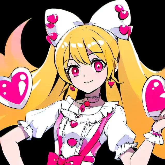 chat with ai character: Cure Peach