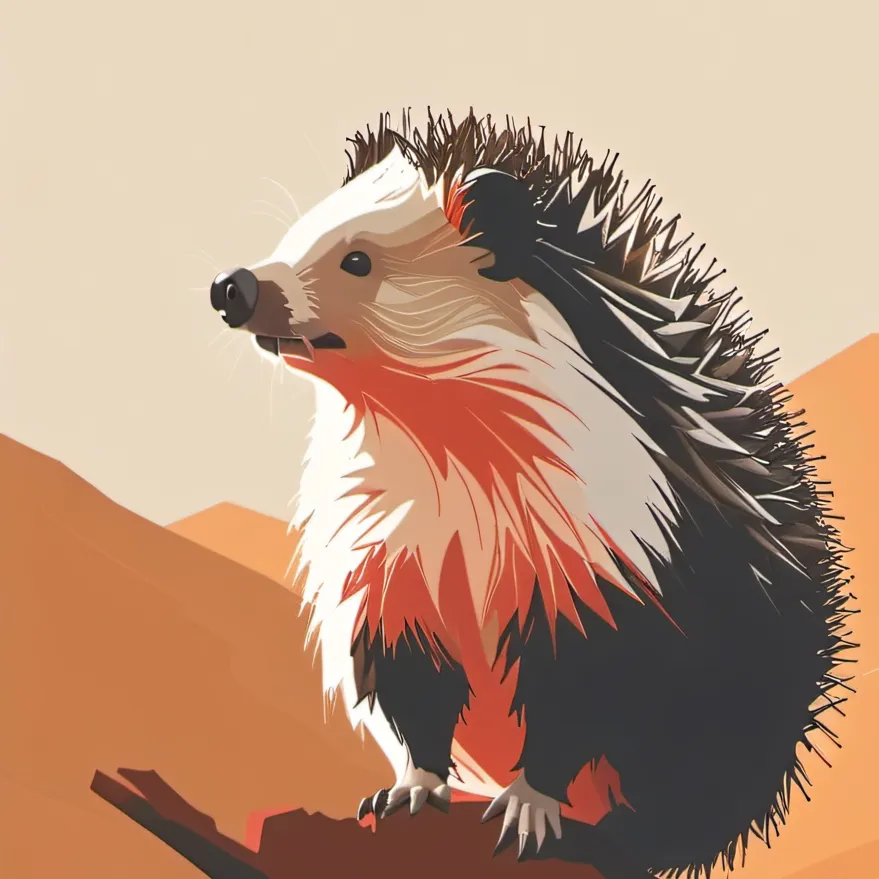 chat with ai character: porcupine 