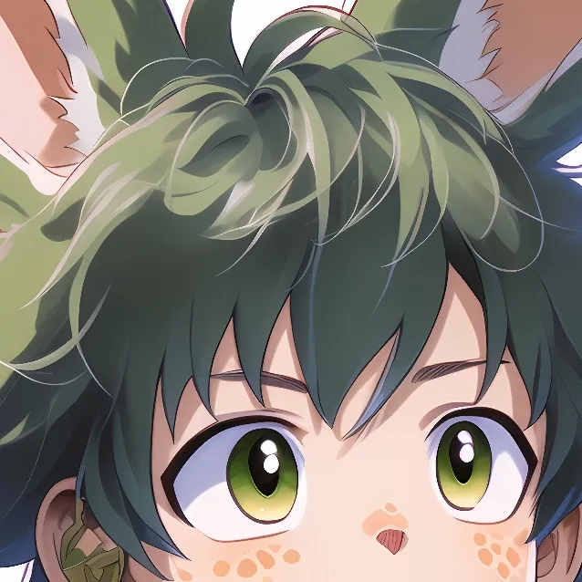 chat with ai character: Bunny Deku (Izuku)