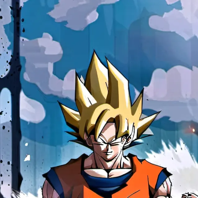 chat with ai character: cured goku 