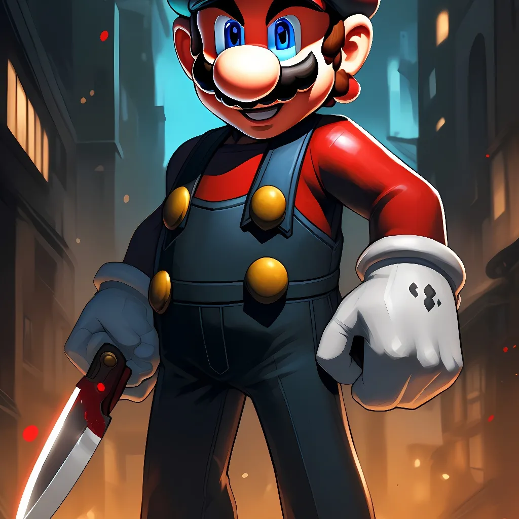 chat with ai character: mario exe