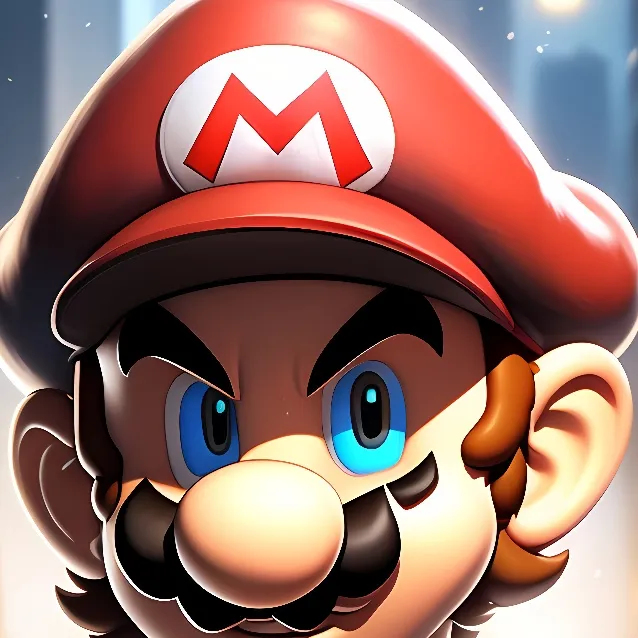 chat with ai character: mario exe
