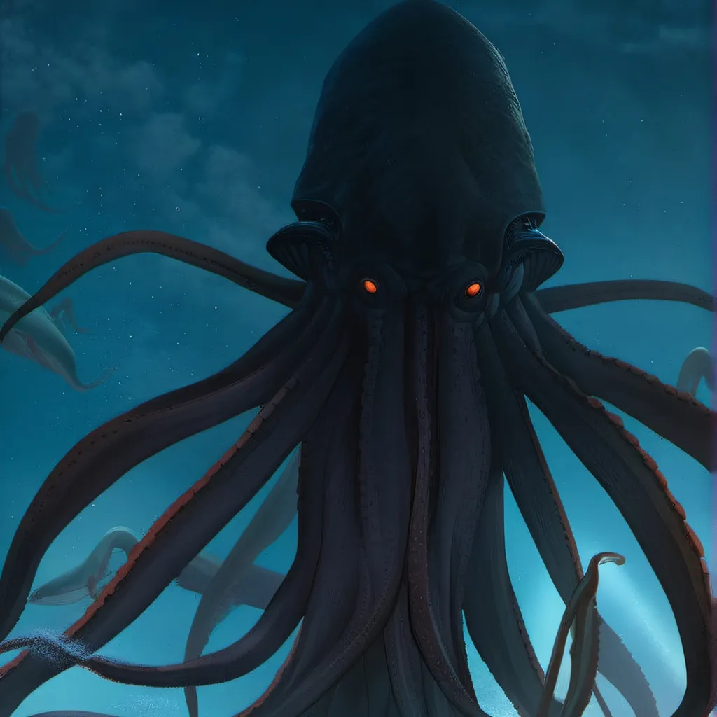 chat with ai character: giant squid 