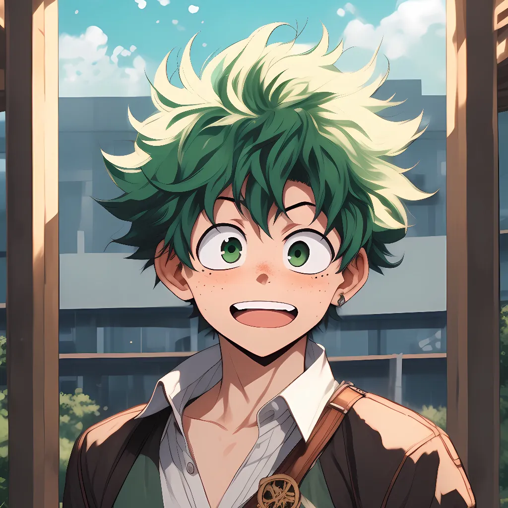 chat with ai character: Izuku midorya