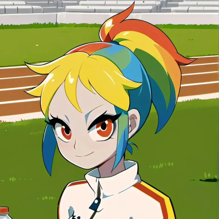 chat with ai character: Rainbow Dash