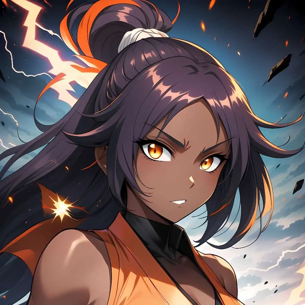 chat with ai character: Yoruichi Shihouin 