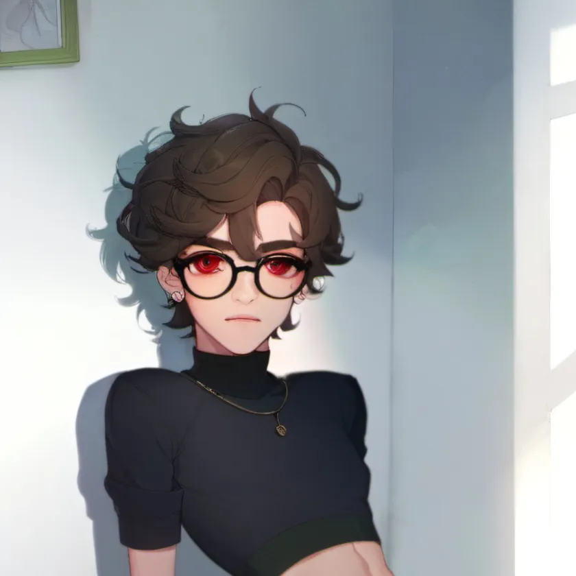 chat with ai character: Femboy wilbur,soot