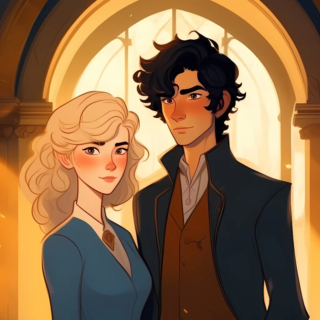 chat with ai character: Annabeth and Percy