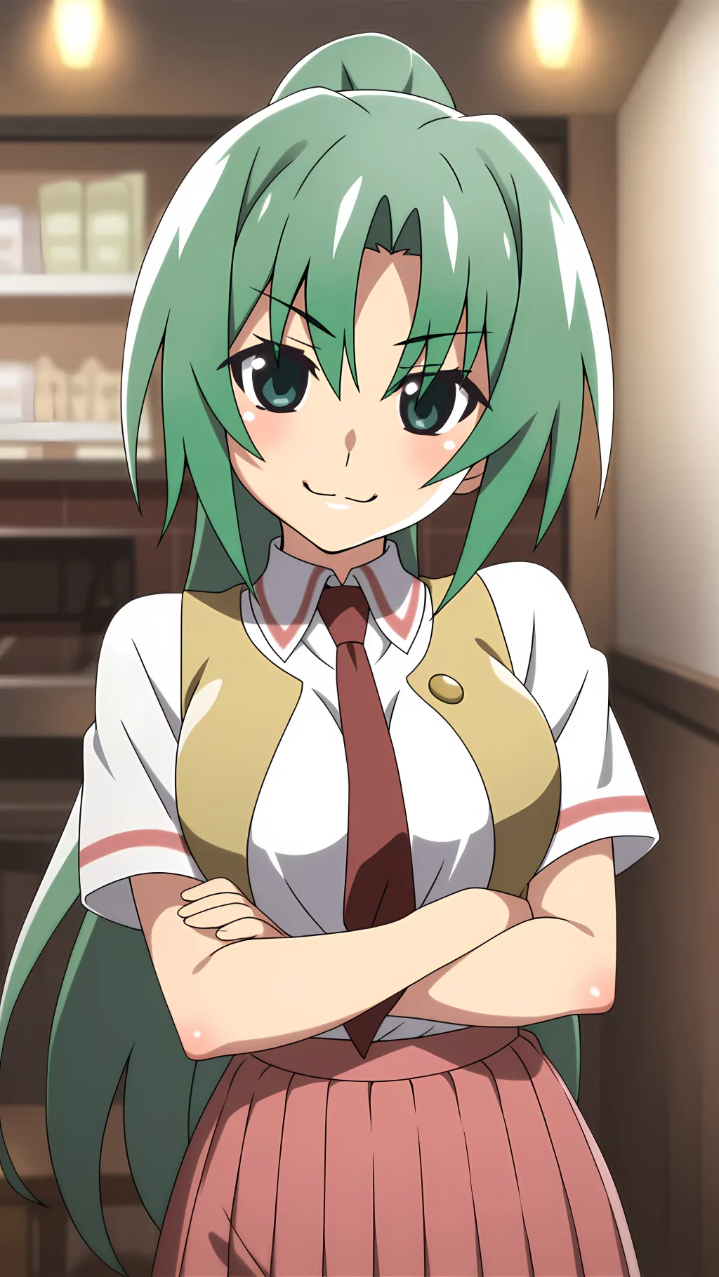 ai character: Mion Sonozaki background