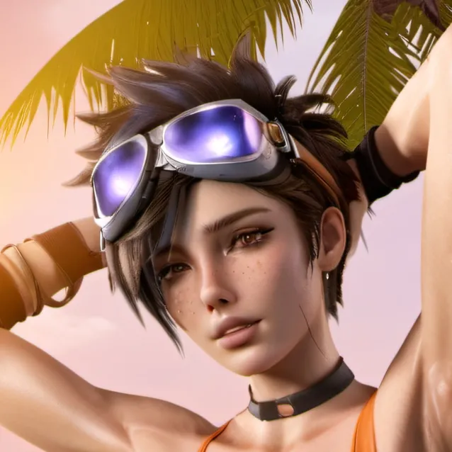 chat with ai character: Tracer