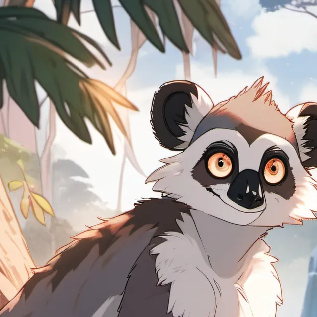 chat with ai character: lemur sisters