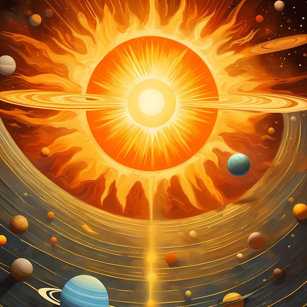 chat with ai character: The Sun
