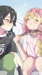 ai character: Obanai iguro background
